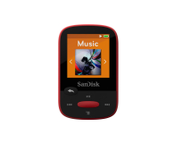 Sandisk Clip Sport 4GB Red (microSD, słuchawki, FM, LCD) - 173416 - zdjęcie 1